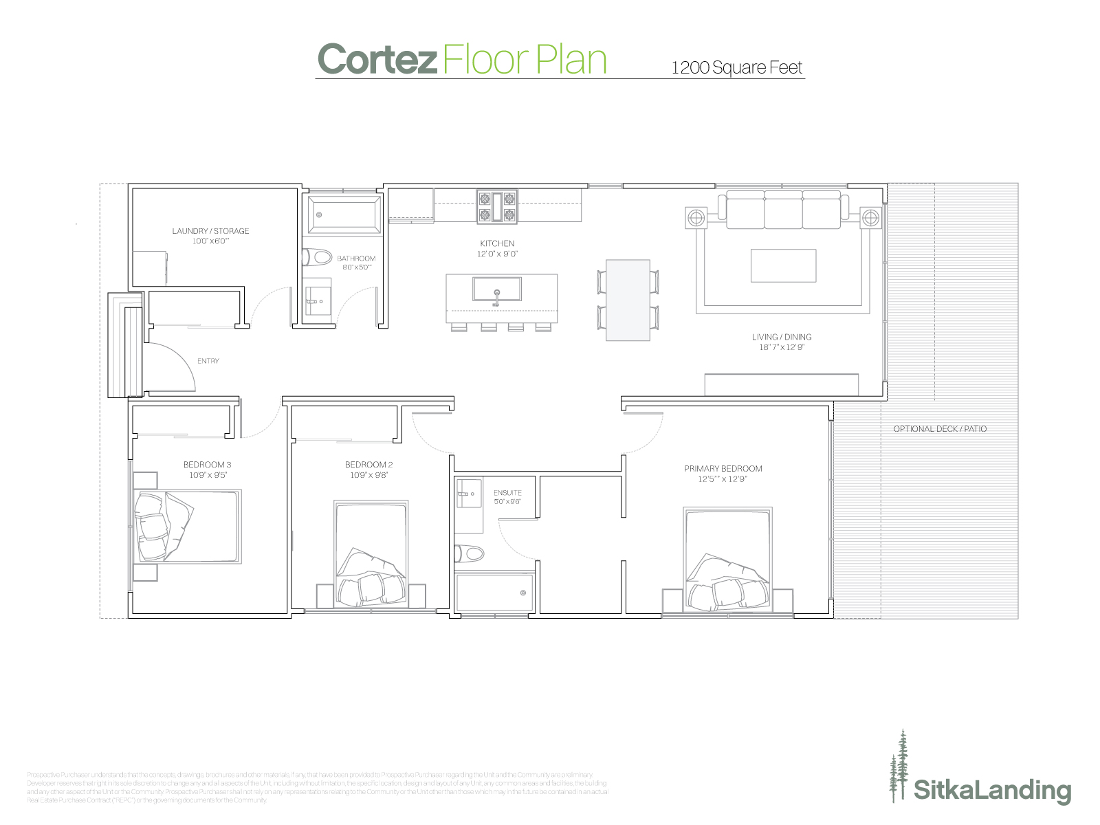Cortez floor plan