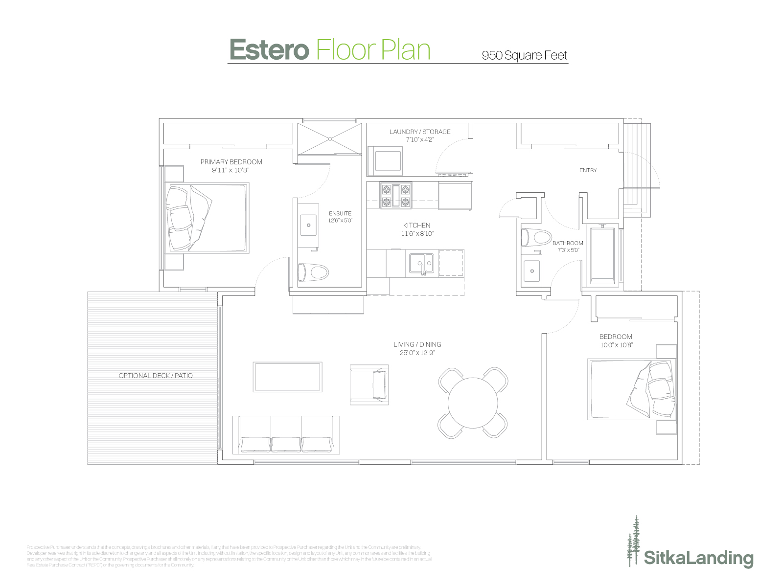 Estero floor plan