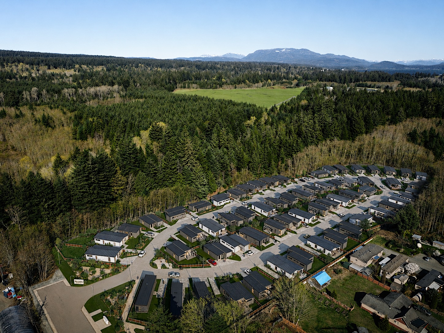 Sitka Landing — West View rendering