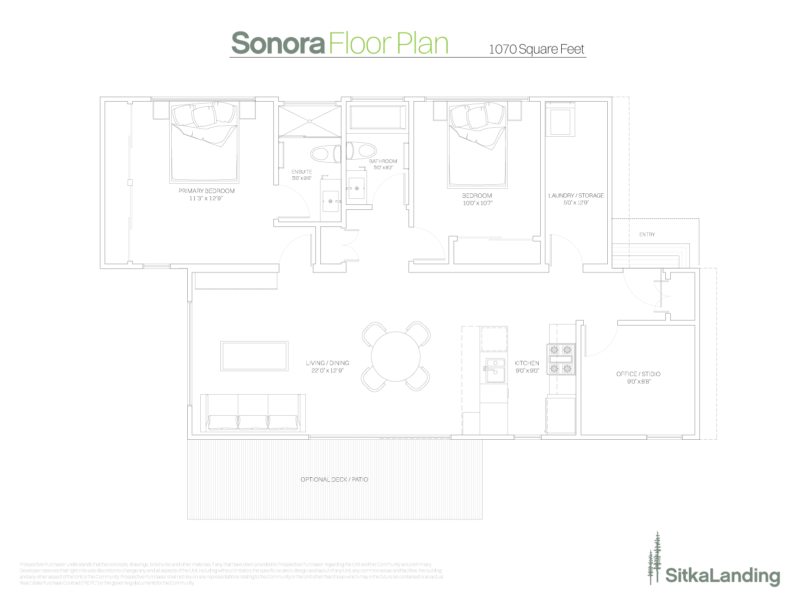 Sonora floor plan