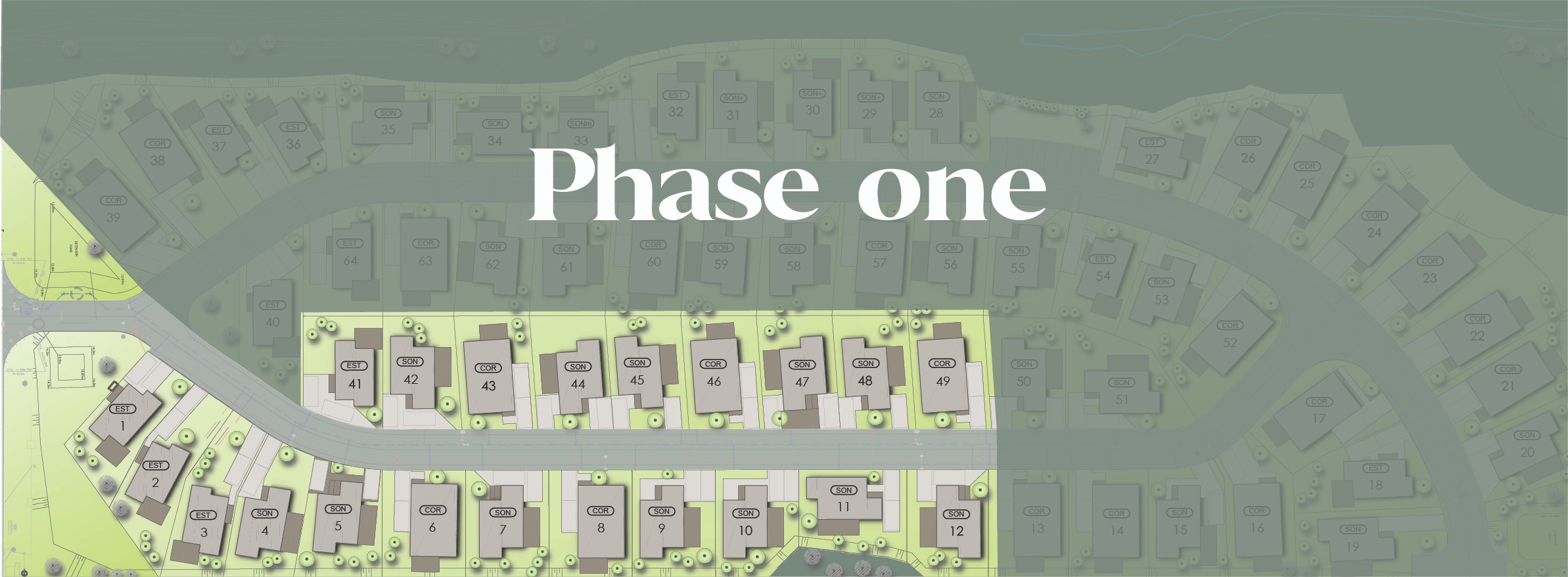 Phase One — Lots 1–21 & 41–49